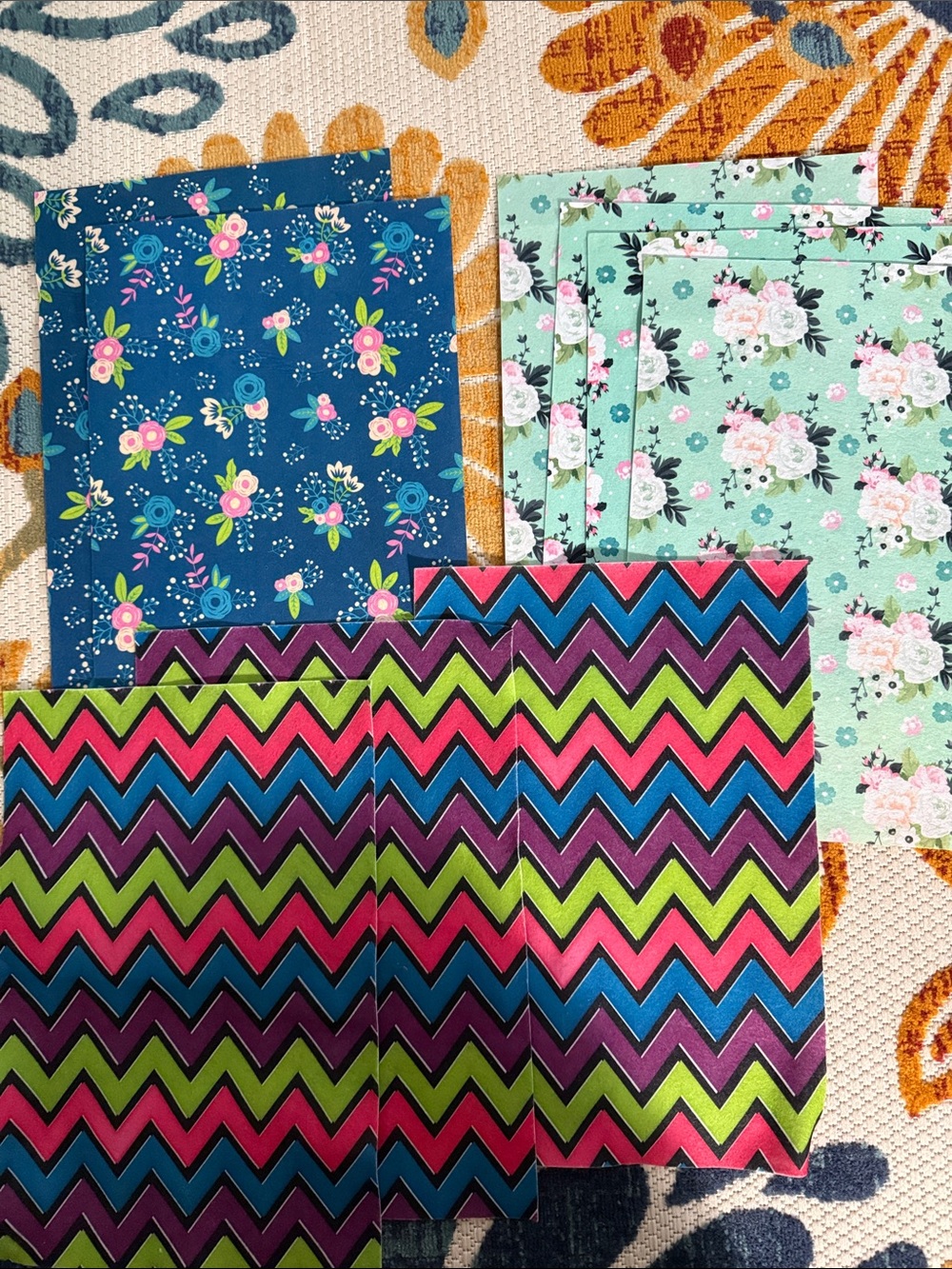 9 Large (12” x 18”) Sheets of Craft Felt